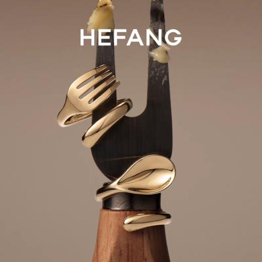何F迷你餐具小清新戒指 商品图0