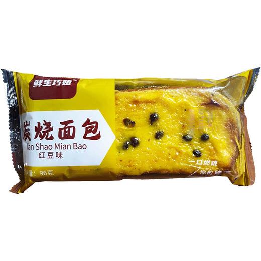 鲜生巧姐炭烧面包红豆味96g 商品图0
