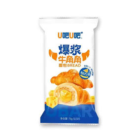 U吧U吧爆浆牛角角面包海盐芝士味75g