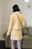amadella 气质鹅黄色小香风外套半裙套装 15424 商品缩略图8