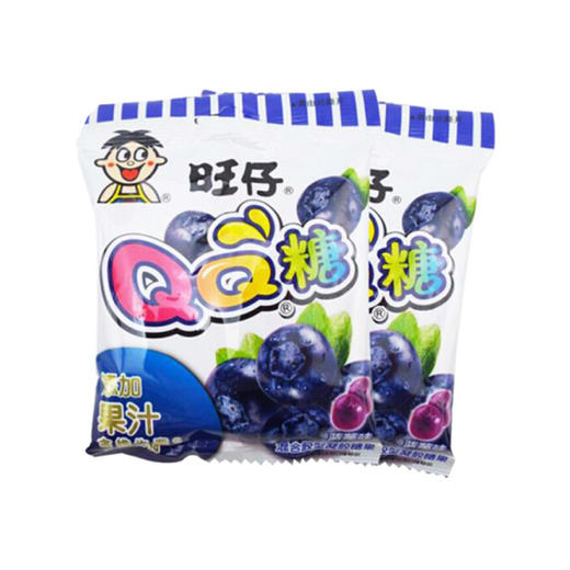 旺仔QQ糖蓝莓味70g*10袋 商品图1