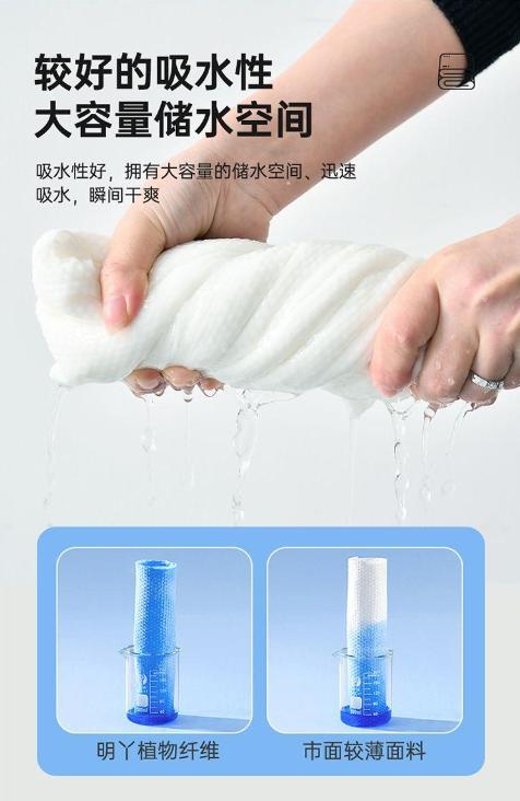 明丫一次性棉纤维浴巾 3种尺寸 商品图1