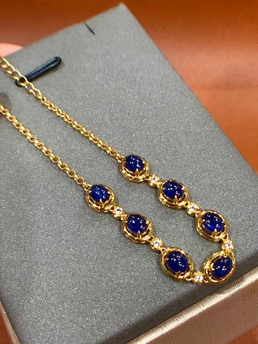 8ct蛋面蓝宝石手链 商品图2