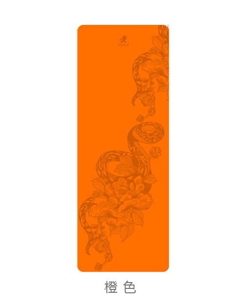 壁虎瑜伽【灵蛇献瑞】天然橡胶瑜伽垫【七十二小时发货】 商品图8