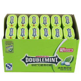 绿箭无糖薄荷糖清爽薄荷味12g*12瓶