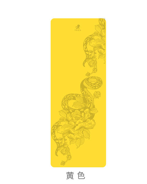 壁虎瑜伽【灵蛇献瑞】天然橡胶瑜伽垫【七十二小时发货】 商品图14