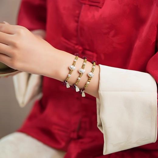 【大有水晶，999足银五福蛇】五福蛇足银手链女款，质感细腻，银光闪烁精美细致的雕刻，亲肤佩戴不易过敏手男女款本命年新年情人节礼物 商品图3