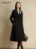 【商场同款】阿菁娜冬季新品经典长款收腰大衣A30D211010 商品缩略图1