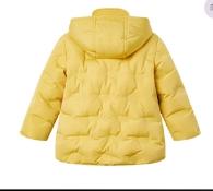 丽婴房-童衣类（冬）E1羽绒款H_柠黄亮黄 商品图1