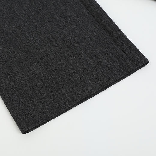 NEELLY纳俪商场同款冬季新款深色系带休闲裤女垂坠感百搭阔腿长裤N24105H01117 商品图3