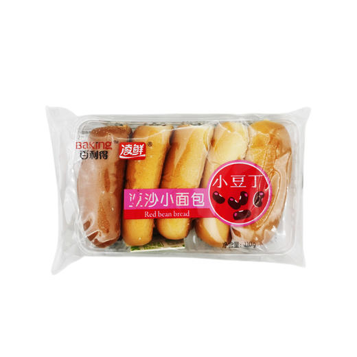 百利得小豆丁豆沙小面包110g 商品图0