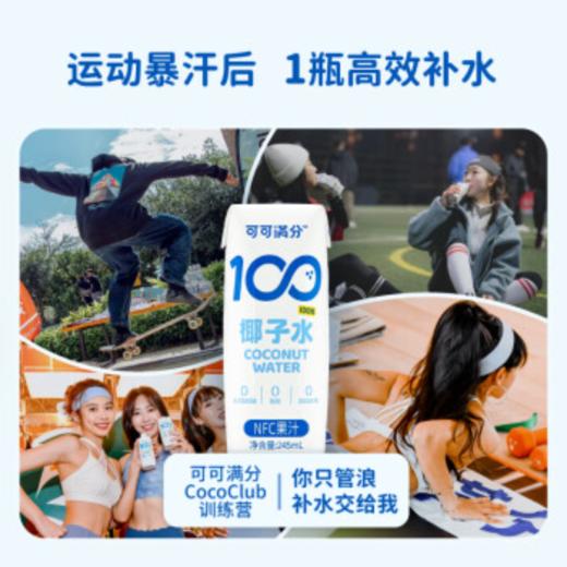 DH 可可满分 椰子水245ml*10瓶  商品图2