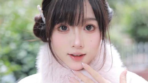 Hanawink 半年抛 泡泡糖灰 直径14.5mm着色13.7mm 商品图0