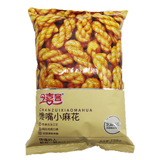今喜客馋嘴小麻花芝麻香味158g 商品图0