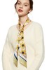 Say Something 黄色太阳花印花丝巾 8949 商品缩略图0