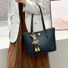 经典鲨2024年冬季新款大容量纯色简约单肩手提包托特包KGB31-D588281 商品缩略图2