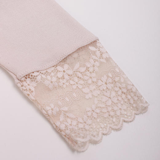 美奈川洋气蕾丝醋酸羊毛长袖BN15509 商品图2