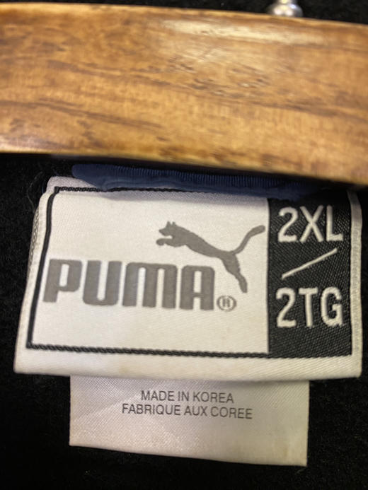 90年代 Vintage PUMA 彪马 韩国制 棉服 夹棉外套_CTJK(2XL) 商品图2