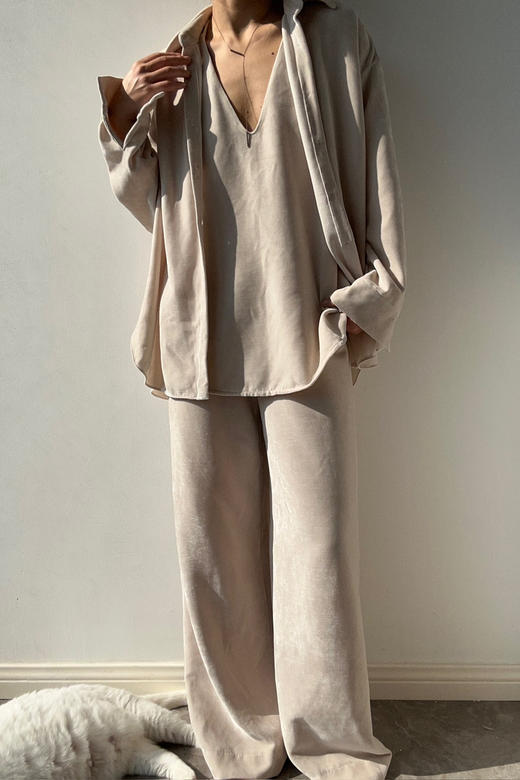 Semplicita｜Z09 经典款衬衫 [ 奶油白 ] 商品图6