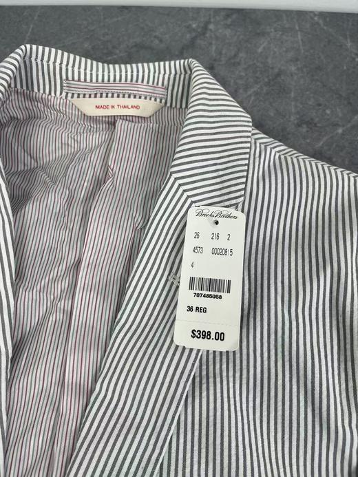 瑕疵Brooks Brothers/布克兄弟 男士单排扣纯棉商务西服外套 商品图4