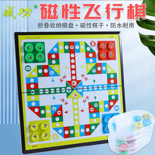 成功磁性飞行棋磁力折叠棋盘棋子 200克(g) 商品图0