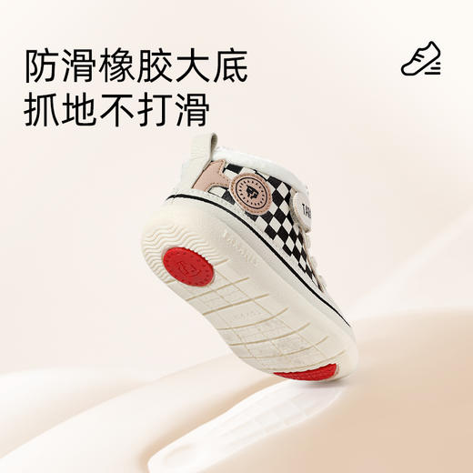 泰兰尼斯211冬季新款加绒男童鞋女宝宝鞋婴儿学步鞋女童机能鞋子 T01B2D2352 商品图4