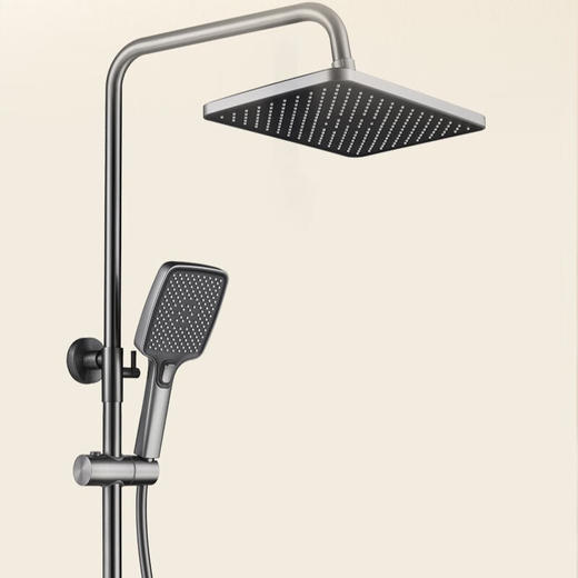 金牌卫浴GOLD全铜枪灰白色恒温花洒陶瓷阀芯带喷枪 KA05806 枪灰色KA05806-1/白色KA05806 商品图3