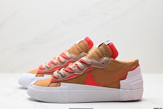 耐克Sacai x Nike Blazer经典休闲运动板鞋DM6443-100男女鞋 商品图3