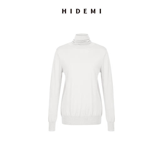 HIDEMI 秋冬叠穿必备 美利奴羊毛薄款高领打底 商品图13