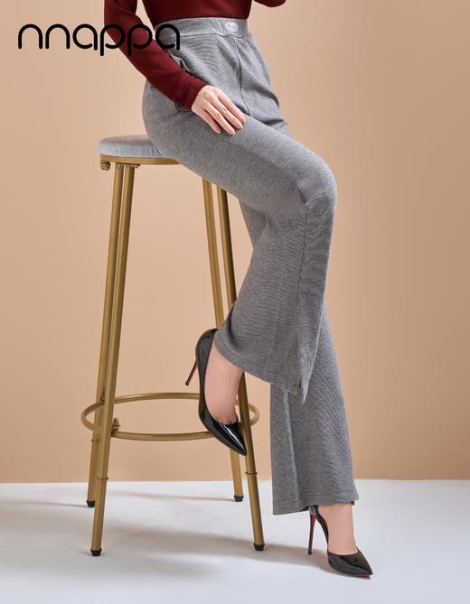 美人条休闲宽松喇叭裤PA29341 商品图2