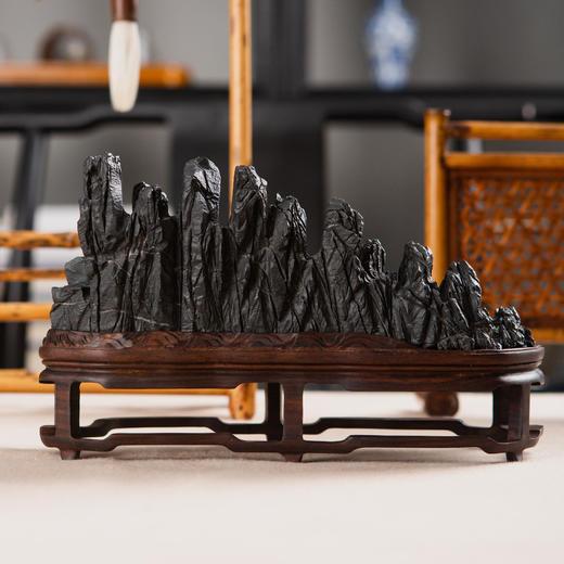 灵璧石石林楼兰案头山子 商品图6