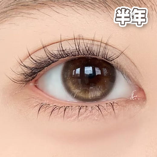 #金鱼泡芙 棕色14.2mm【1片装】舒适推荐 / 半年抛 商品图0