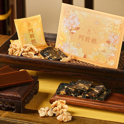 【阿胶糕品鉴装】正广仁东阿原产阿胶 非遗工艺 小袋品鉴20g  臻贵滋养 商品图1