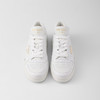 PRADA 普拉达 女士珐琅金属三角形徽标 Downtown 皮革休闲运动鞋 白色 1E792M 3LPH F0009 商品缩略图2