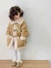 【中长款大气显高级感，加厚加绒保暖舒适】女童皮毛一体外套 秋冬新款韩版加厚加绒中长款大衣 中小童外套-QQ 商品缩略图4