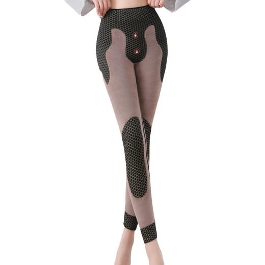 石墨烯黑金高腰提臀芭比裤 葫芦悬浮裤加绒加厚鲨鱼裤女秋冬可外穿H244061058 商品图4