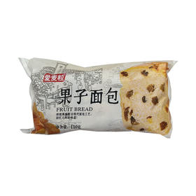 爱麦粒果子面包110g
