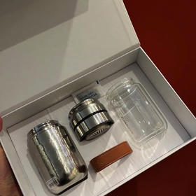 飞剑飞剑纯钛保温杯户外家用茶水分离杯办公室泡茶杯焖泡杯车载水杯  390ml 【礼盒装】