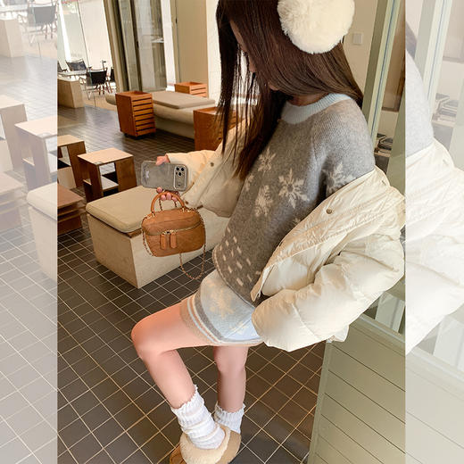 <曾小咸推荐>现货秒杀 ！微信超特价！费尔岛针织衫 日常189.99 立减110 秒杀79.99！！半裙 日常129.99 立减70 秒杀59.99！！ 商品图4