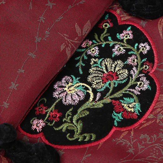 【妈妈冬装】唐装棉袄老年人外套棉服 老太太加绒绣花棉衣 奶奶加厚保暖 商品图3