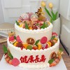 【祝寿创意双层蛋糕021】 商品缩略图0