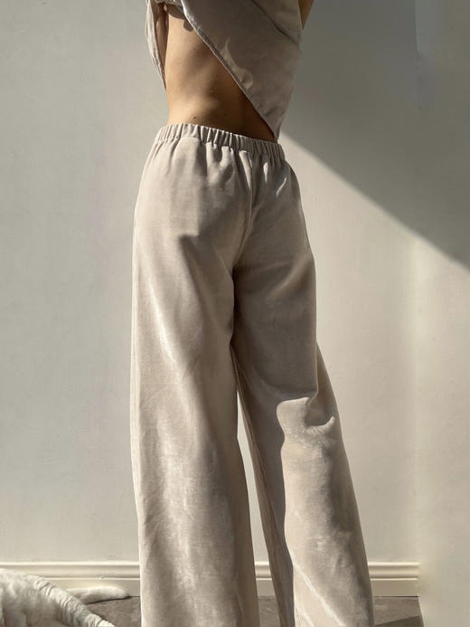 Semplicita｜Z08 直筒裤 [ 奶油白 ] 商品图3