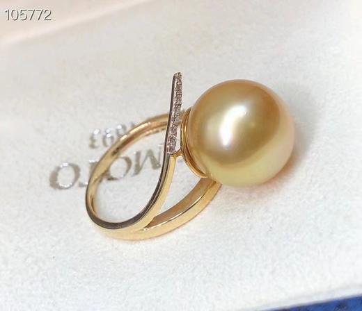 12mm-13mm金珠戒指 商品图0