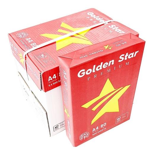 APP金星A4纸 复印纸 80克 500张/包 5包/箱 高性价比经济办公用纸学习打印纸草稿纸电脑纸 商品图5