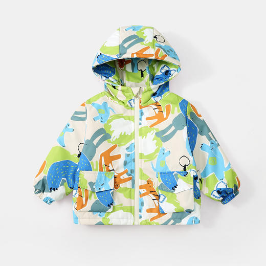 儿童冲锋衣三合一新款男童宝宝女童外套摇粒绒两件套加绒秋冬装 商品图3