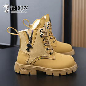 【史努比】童鞋马丁靴大黄靴高简靴时尚洋气26-37