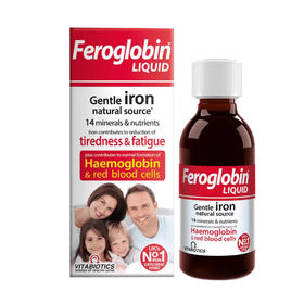 【保税】英国 薇塔贝尔Vitabiotics浓缩铁剂补铁液孕妇儿童补铁 200ml