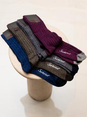 Sozzi 羊绒袜子礼盒 3双装