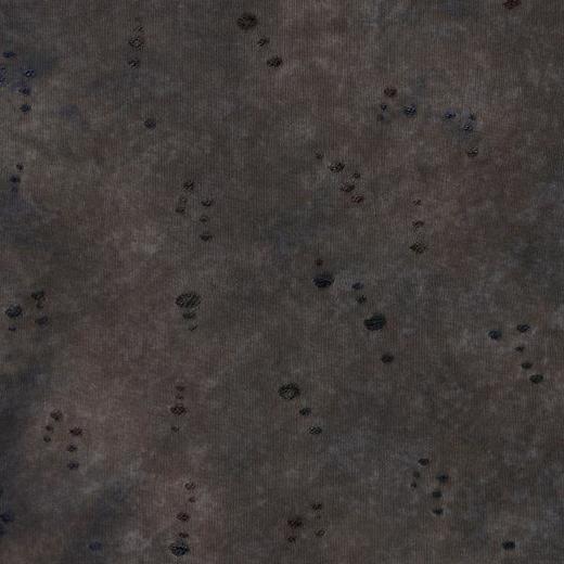 T1859秋季新款时尚个性扎染磨破设计圆领套头长袖T恤复古宽松复古上衣 商品图3