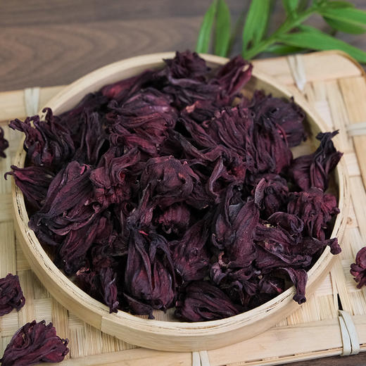 万物本草 云南玫瑰茄 植物红宝石洛神花 泡茶养颜洛神花 可熬粥 商品图2